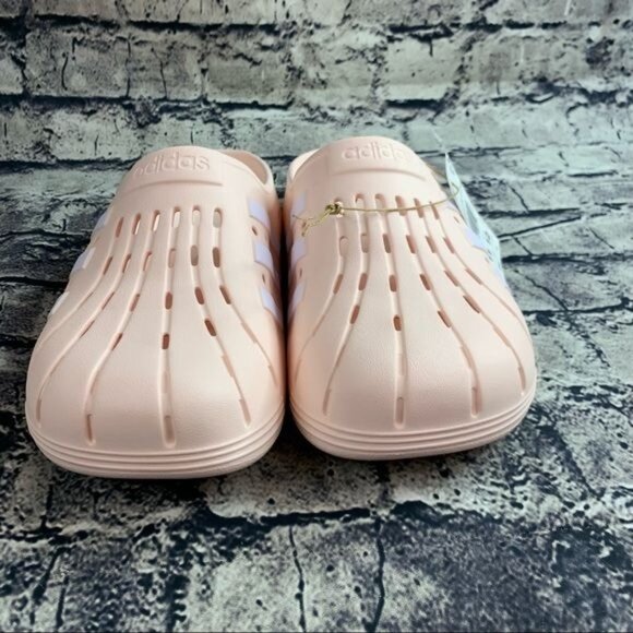 Adidas Adilette Clog 11/12 Pink White FY6045 - Picture 3 of 8